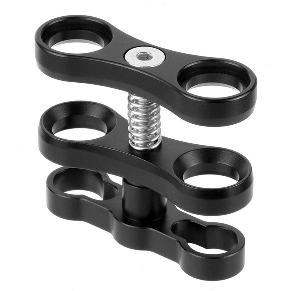 1 Inch Ball Clamp Aluminum Alloy for Underwater Light Arm Tray Scuba Diving Photography Camera Mounting Black |   Other Studio Accessories Other Studio Accessories Black