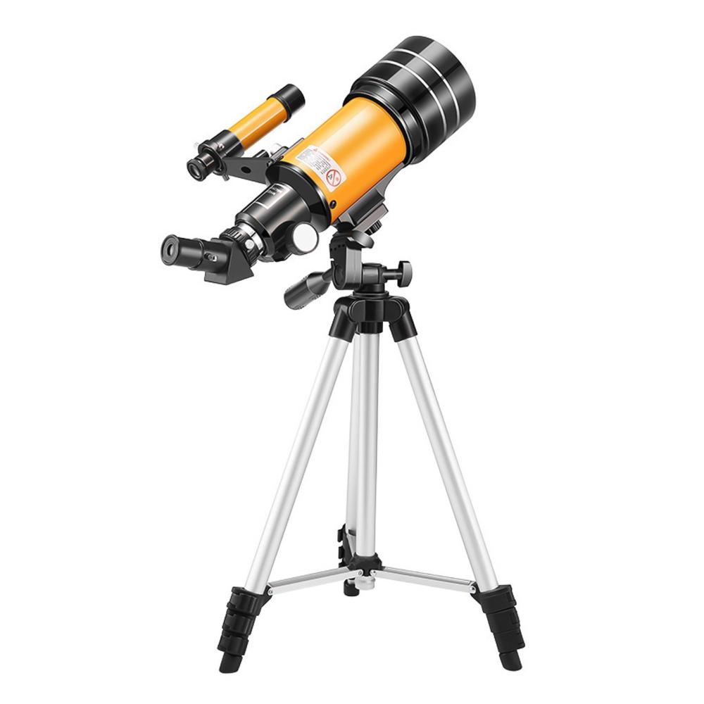 15X-150X 70mm Large Aperture Astronomic Refracting Monocular Telescope with Tripod Eyepiece Dust Cover Teleconverter Finder Scope for Star Gazing Bird Watching Multicolor |   Other Camera Accessories Cameras & Camcorders Multicolor