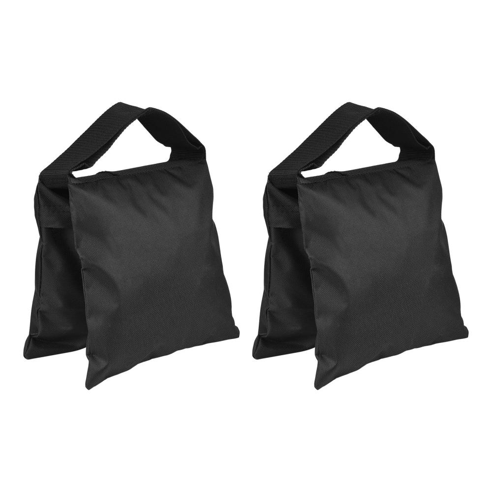 2 PCS Photography Weight Bags Counter-balance Sandbag Heavy Duty Sand Bag for Studio Photography Outdoor Photography Video Shooting Black |   Other Camera Accessories Cameras & Camcorders Black