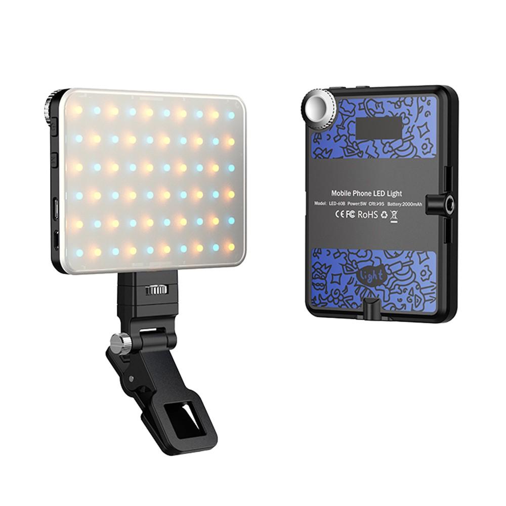 5W Photography Lamp Bi-color LED Light Pocket Vlog Light Blue |   Studio Lighting Studio Lighting Blue