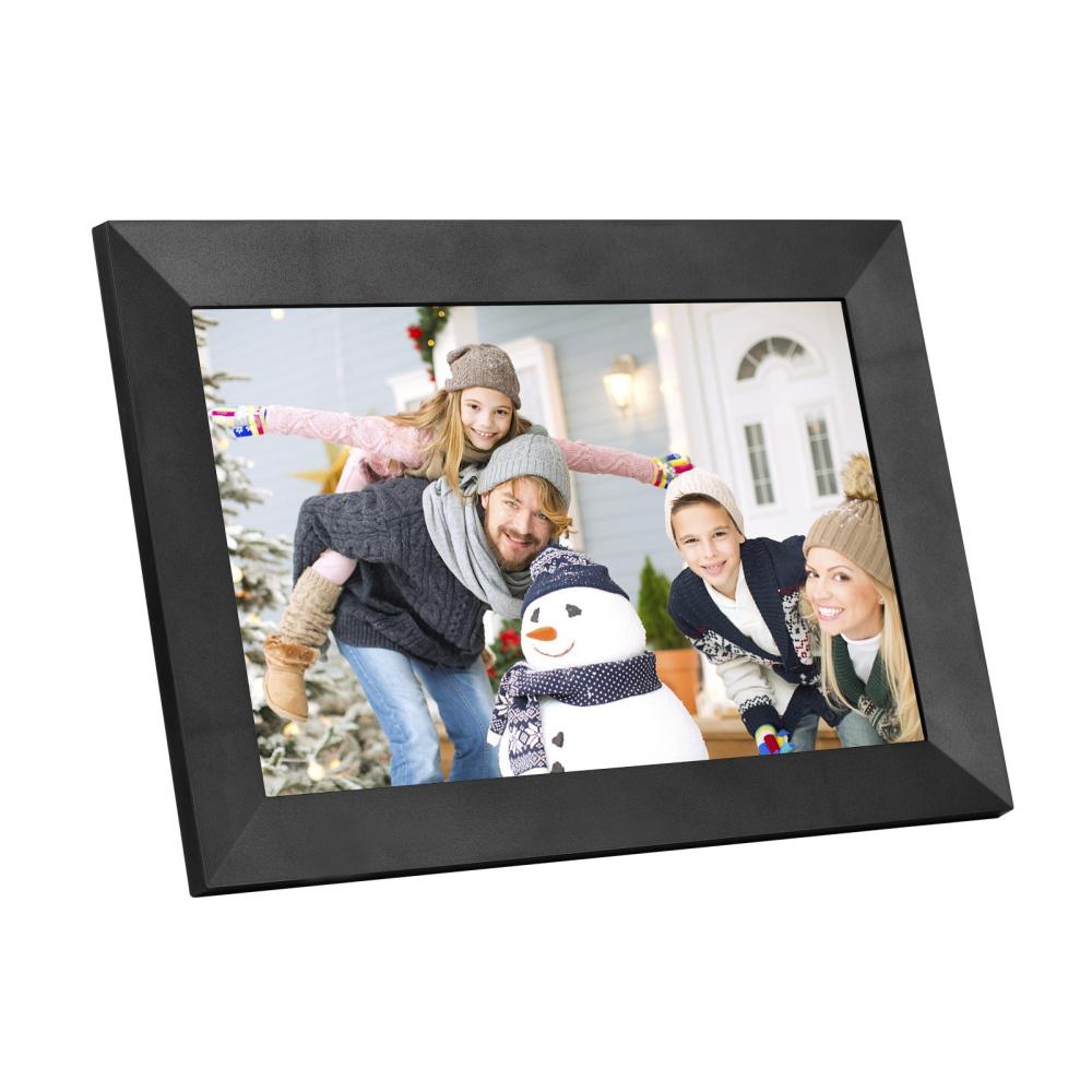 Andoer 8 Inch Smart WiFi Photo Frame Digital Picture Frame Photo Album IPS Touch-screen 1280*800 Photo 1080P Video 16GB Storage Auto Rotation Photo Sharing via APP Black |   Digital Photo Frames Cameras & Camcorders Black