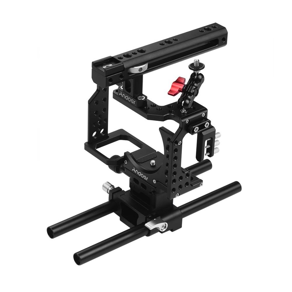 Andoer Camera Cage Video Film Movie Making Stabilizer  |   Stabilizers & Gimbals Stabilizers & Gimbals Stabilizers & Gimbals