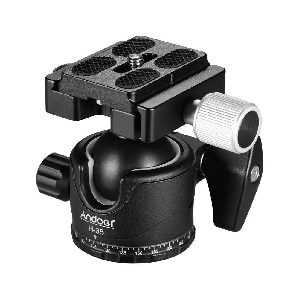 Andoer H-35 Panorama Tripod Ball Head Black |   Other Studio Accessories Other Studio Accessories Black