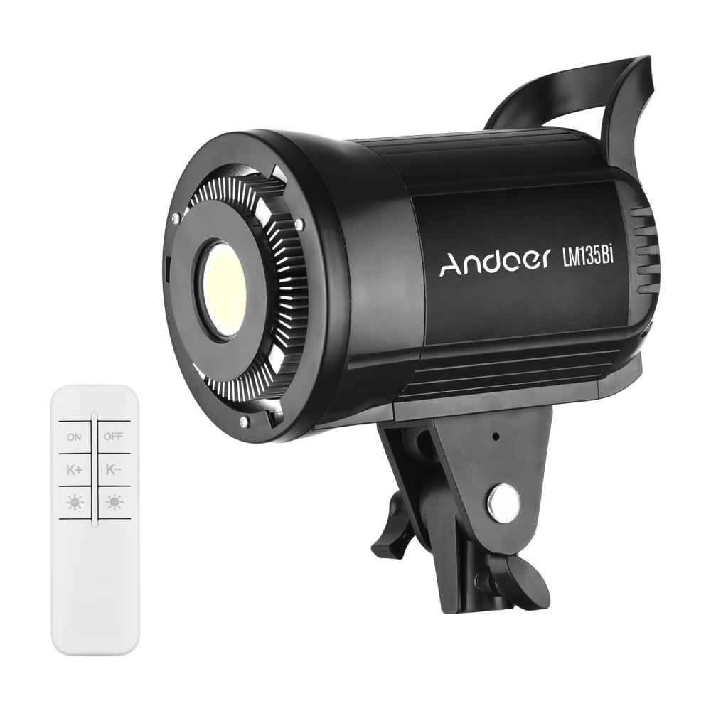 Andoer LM135Bi Portable LED Photography Fill Light 135W Studio Video Light  |   Studio Lighting Studio Lighting Studio Lighting