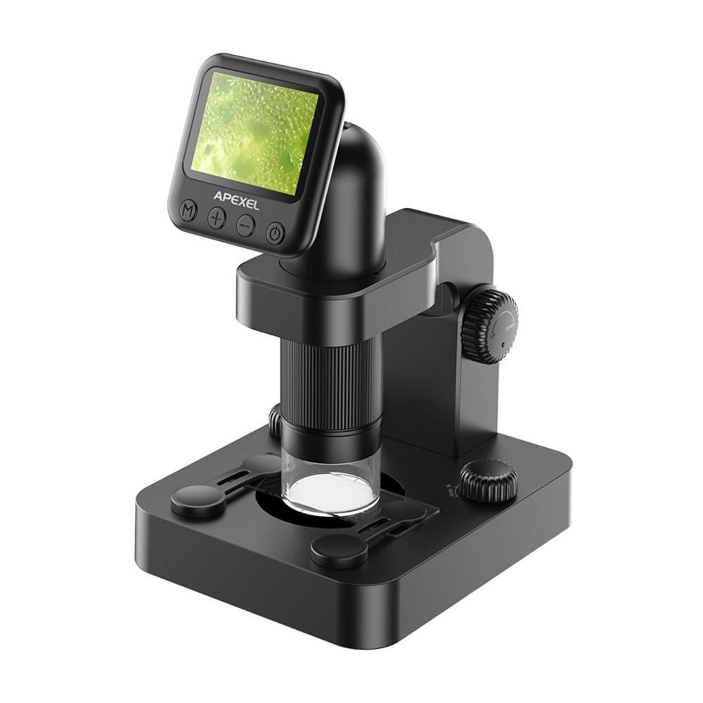 APEXEL MS003 USB Digital Microscope with 2.0 Inch LCD Screen Black |   Other Camera Accessories Cameras & Camcorders Black