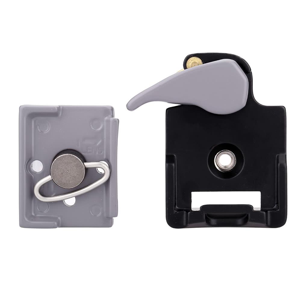 Camera 323 Quick Release Clamp Adapter  + Quick Release Plate Compatible Black1 |   Other Camera Accessories Cameras & Camcorders Black1