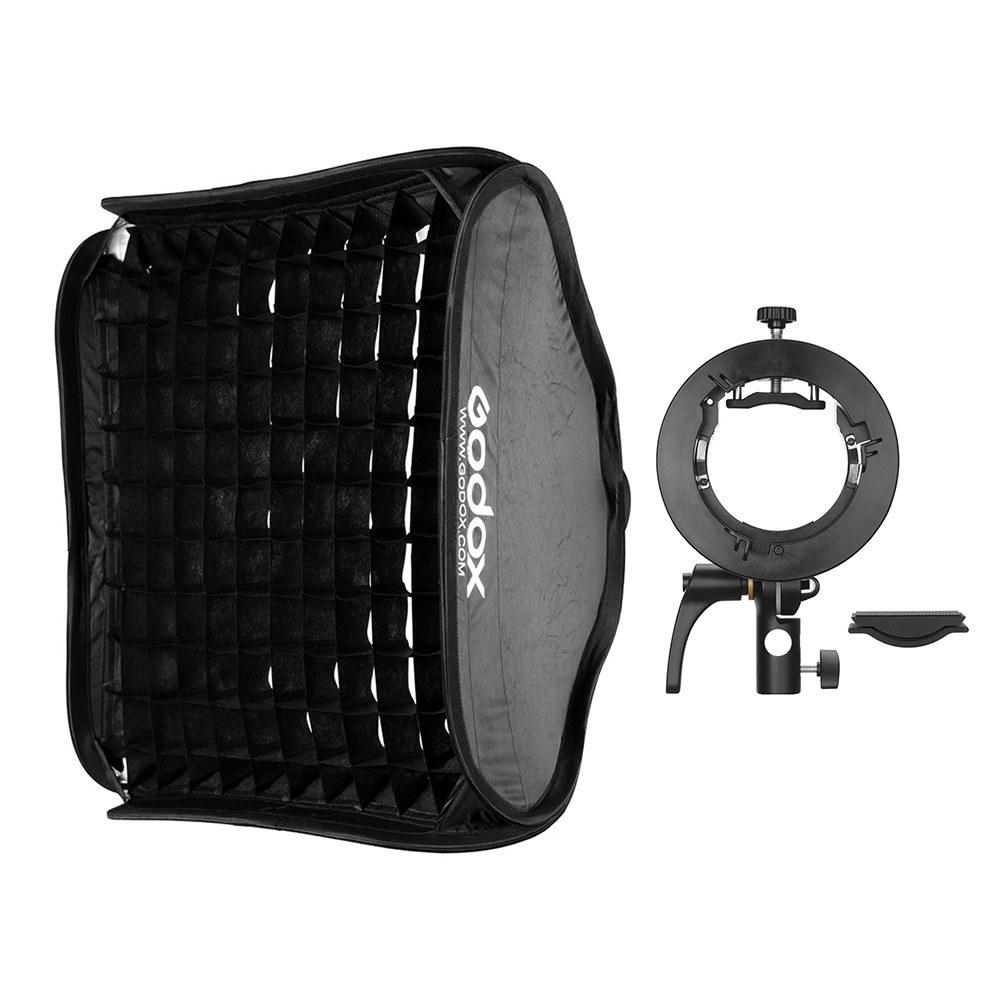 Godox 60 * 60cm/24 * 24inch Flash Softbox Diffuser Black1 |   Flash Diffusers Flash Diffusers Black1