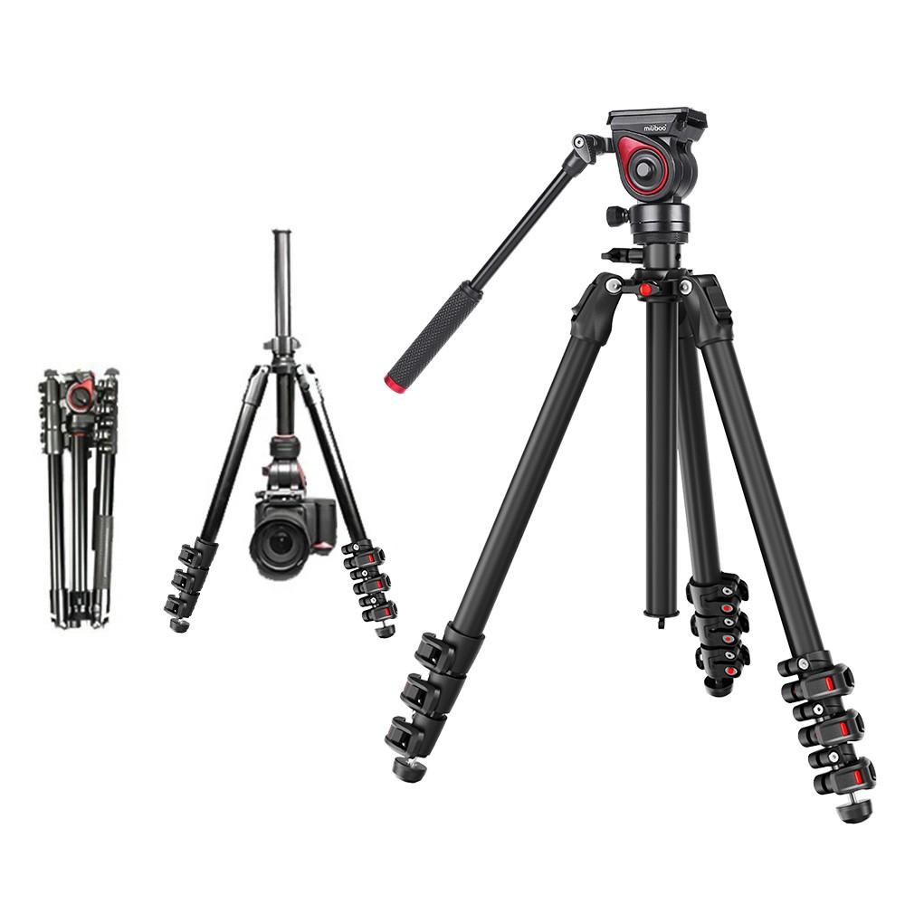 miliboo MUFA-BK 62.6inch Foldable Tripod Camera Stand with Fluid Tripod Head  |   Tripods Tripods Tripods