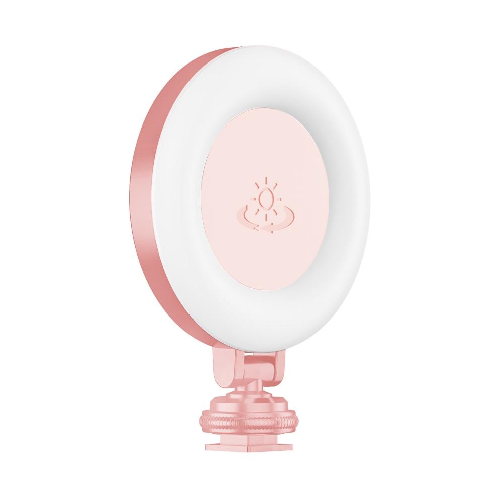 Mini Photography Lamp Portable LED Light Tri-color Video Light Pink |   Studio Lighting Studio Lighting Pink