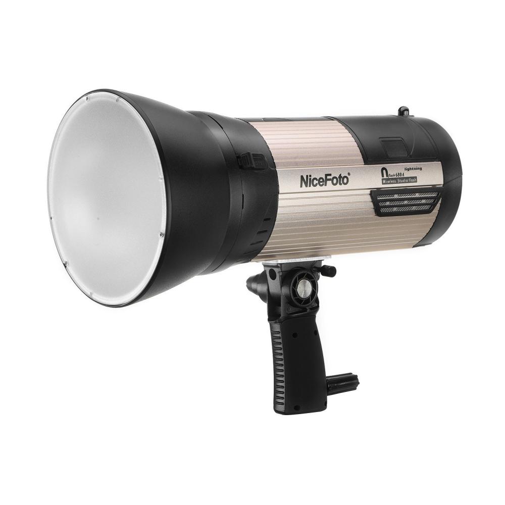 NiceFoto Outdoor Studio Flash Strobe Light Black |   Flashes Flashes Black