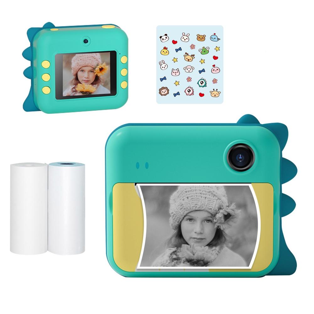 P1 Kids Camera 32GB Children Instant Camera Photo Printer Green |   Digital Camcorders Cameras & Camcorders Digital Camcorders