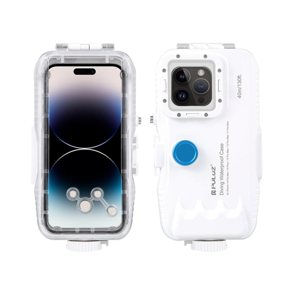 PULUZ 40M/131ft Waterproof Phone Case Diving Case White |   Protective Accessories Action Cameras & Accessories Protective Accessories