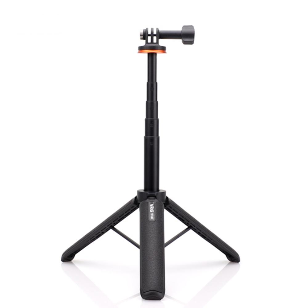 VRIG TP-08 Sports Camera Aluminum Alloy Selfie Stick Tripod Stand Black |   Tripods Tripods Black