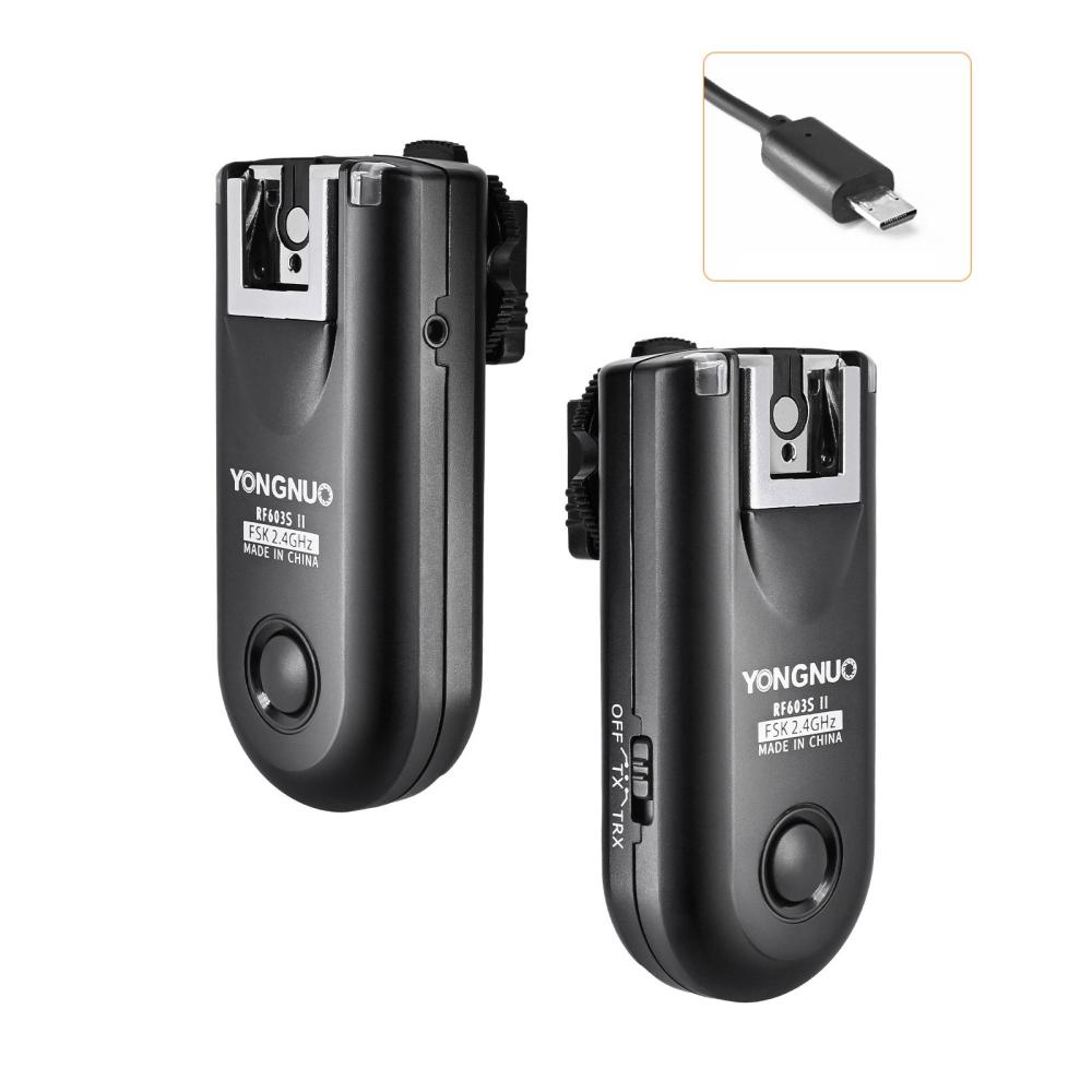 YONGNUO RF603II S2 2.4G Wireless Flash Trigger Transmitter  |   Flash Triggers Flash Triggers Flash Triggers