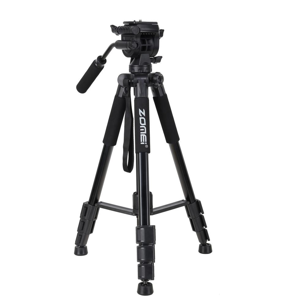 ZOMEI Q310 Professional Aluminum Alloy Camera Video Tripod Black |   Tripods Tripods Black