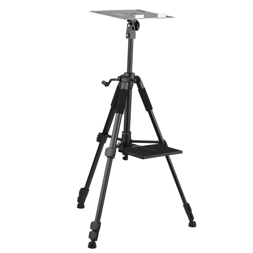 Andoer Multifunctional Projector Stand Tripod Portable Laptop Tripod Stand Black |   Tripods Tripods Black