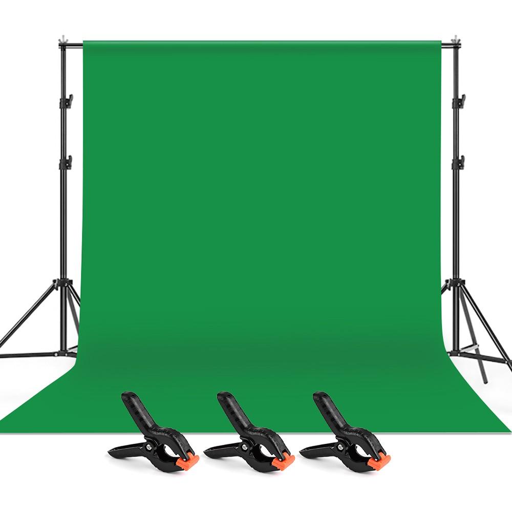 Andoer 2 * 3m/6.6 * 10ft Studio Photography Green Screen Backdrop Background Washable Polyester-Cotton Fabric Green |   Backgrounds & Accessories Backgrounds & Accessories Backgrounds & Accessories