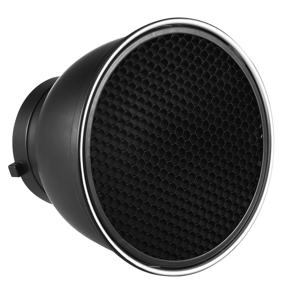 Andoer 7 Inch Standard Reflector Diffuser Lamp Shade Dish Black |   Reflectors & Accessories Reflectors & Accessories Black