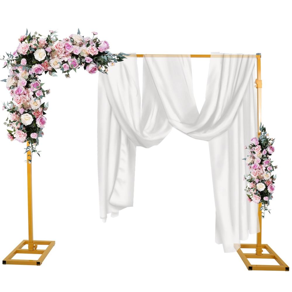 Heavy Duty Backdrop Stand Bracket 10x10ft Adjustable Photo Video Studio Backdrop Stand for Photography Outdoor Wedding Brithday Party Decoration Stand Gold |   Backgrounds & Accessories Backgrounds & Accessories Backgrounds & Accessories